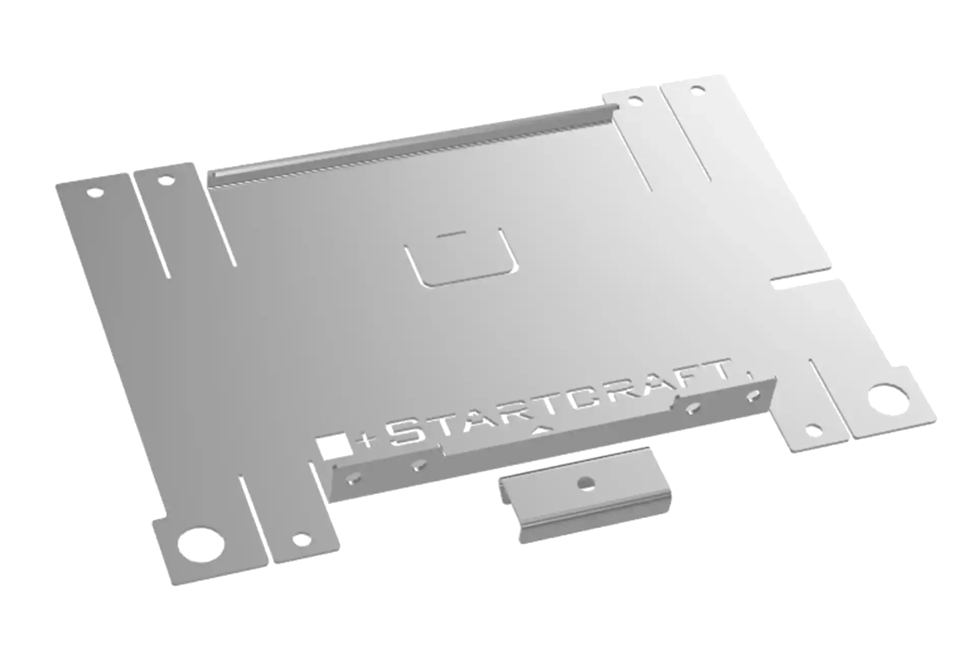 intelligenter Batteriehalter für alle universellen Anwendungen & fahrzeugspezifisch, passend für Untersitzmontage im VW T5, T6, T6.1, Ducato, Boxer, Jumper, für alle Batterien mit B13 Bodenleiste und 175mm Breite